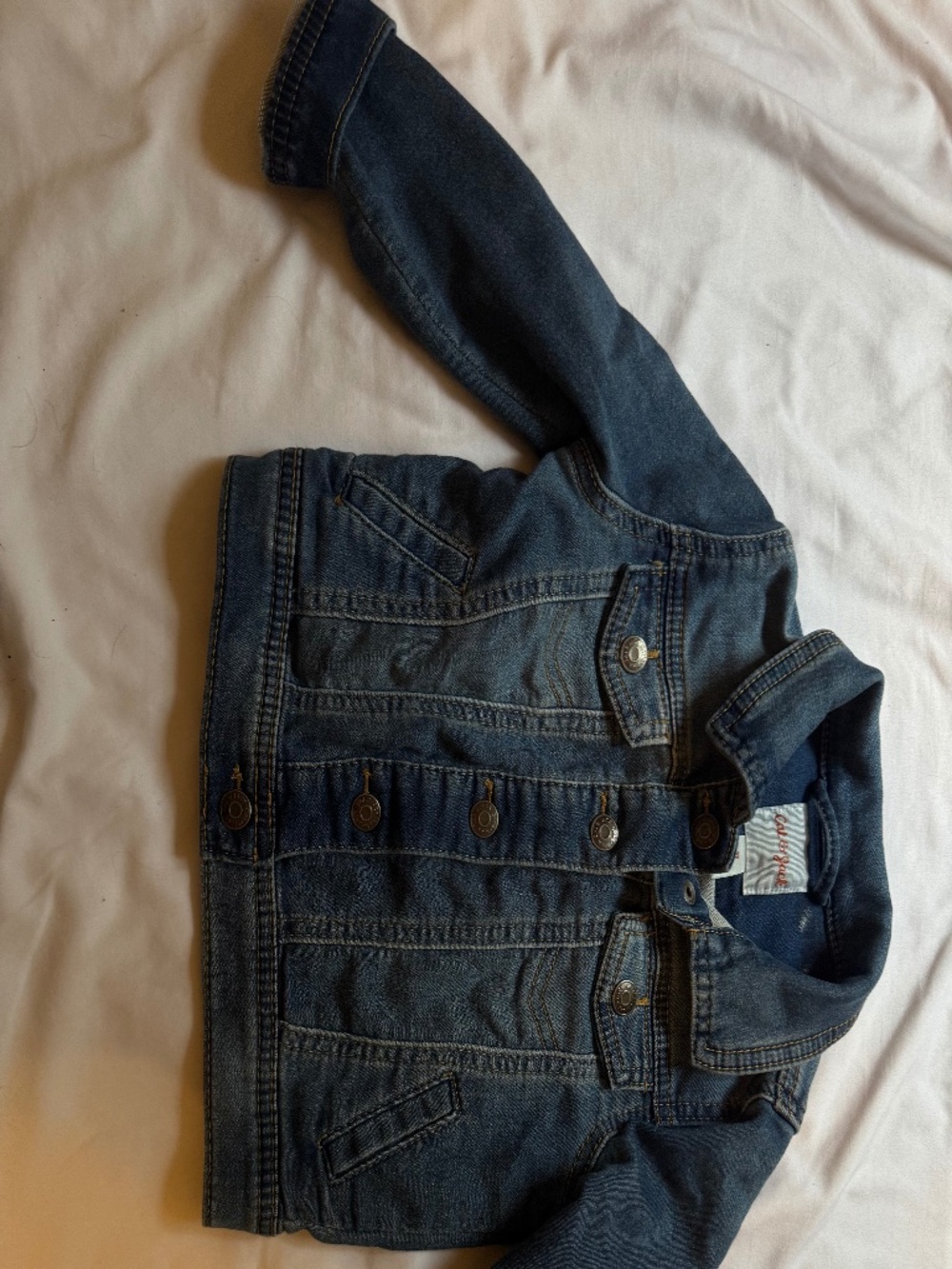 Cat & Jack Girls Denim Jacket Sz 3t
